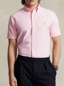 Polo Ralph Lauren Custom Fit Button-Down Collar Cotton Formal Shirt