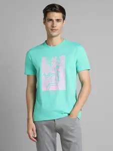 SIMON CARTER LONDON Men Typography Printed Pockets T-shirt