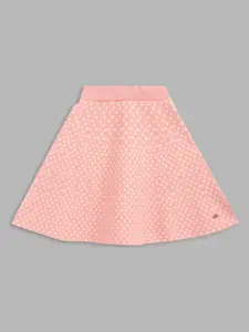 ELLE Girls Printed Pure Cotton A-line Skirts