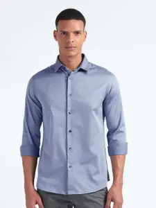 Flying Machine Slim Fit Spread Collar Casual Shirt