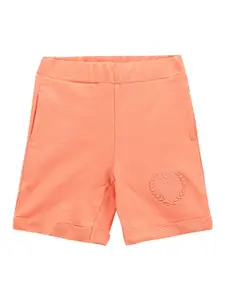 U.S. Polo Assn. Kids Girls Cotton Regular Fit Shorts