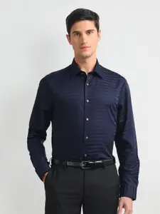 Arrow Striped Twill Pure Cotton 1851 Formal Shirt
