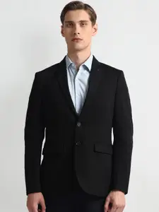 Arrow Slim-Fit Notched Lapel Collar Single Breasted Blazers