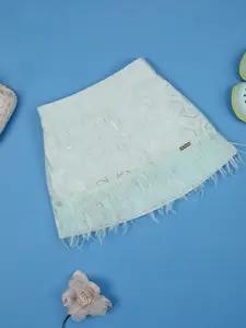 One Friday Girls Embellished Mini Skirt