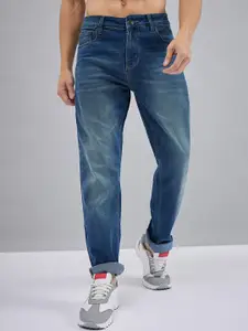 Harvard Navy Blue Men Jean Slim Fit Light Fade Clean Look Stretchable Jeans