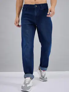 Harvard Navy Blue Men Jean Slim Fit Clean Look Light Fade Stretchable Jeans