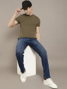 The Roadster Lifestyle Co. Men Slim Fit Light Fade Stretchable Jeans