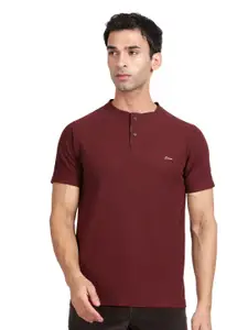 t-base Henley Neck Relaxed Fit T-shirt