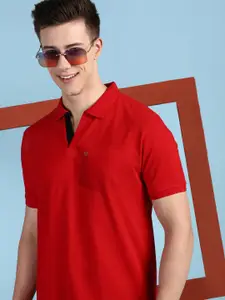 Lux Cozi Polo Collar Short Sleeves Casual T-shirt