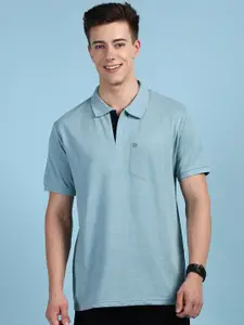 Lux Cozi Polo Collar Short Sleeves Ultra Soft T-shirt