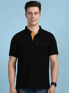 Lux Cozi Polo Collar Short Sleeves Casual T-shirt