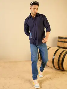 Kook N Keech Men Blue Jean Slim Fit Clean Look Light Fade Stretchable Jeans