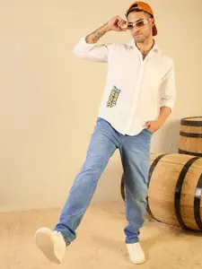 Kook N Keech Men Blue Jean Slim Fit Clean Look Stretchable Jeans