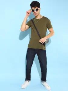 Kook N Keech Men Blue Jean Slim Fit Clean Look Stretchable Jeans