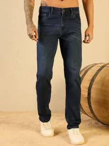 Kook N Keech Men Navy Blue Jean Slim Fit Clean Look Stretchable Jeans