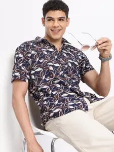 Aeropostale Pure Cotton Tropical Printed Casual Shirt