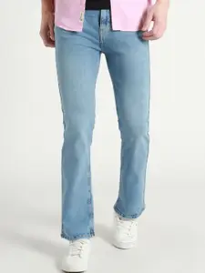 Dennis Lingo Men Mid-Rise Bootcut Light Fade Stretchable Jeans