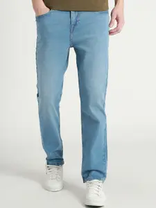 Dennis Lingo Men Straight Fit Light Fade Clean Look Stretchable Jeans