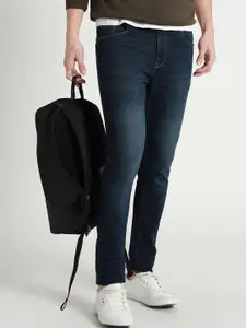 Dennis Lingo Men Mid-Rise Slim Fit Light Fade Stretchable Jeans