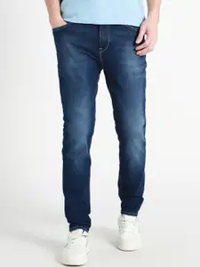 Dennis Lingo Men Slim Fit Light Fade Clean Look Stretchable Jeans