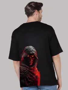 Elibolz Graphic Printed Oversized Cotton T-shirt