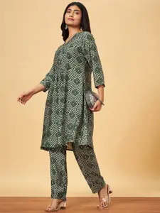 YU by Pantaloons Ethnic Motifs Print A-Line Dress