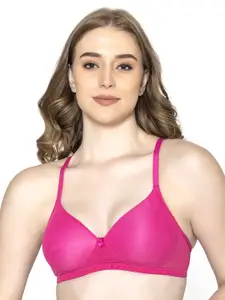 B'ZAR Full Coverage Lightly Padded Everyday Mesh T-Shirt Bra With All Day Comfort