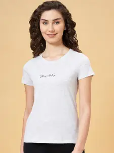 Dreamz by Pantaloons Printed Round Neck Lounge T-Shirt