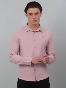 Cantabil Spread Collar Comfort Cotton Casual Shirt