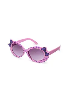 Stoln Girls Oval Sunglasses with UV Protected Lens LM006N-PINK