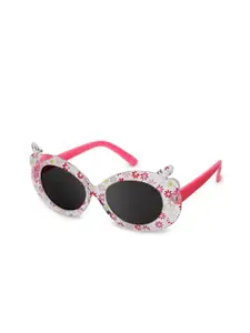 Stoln Girls Oval Sunglasses with UV Protected Lens 22814-3N-DPINK