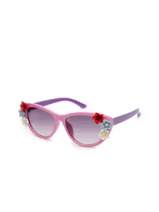 Stoln Girls Oval Sunglasses with UV Protected Lens 1018N-PINK