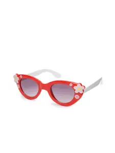 Stoln Girls Cateye Sunglasses with UV Protected Lens LM042N-RED