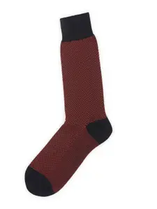 HACKETT LONDON Men Patterned Calf Length Socks