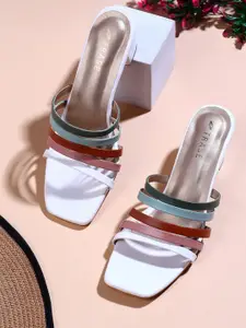 TRASE Strappy Women Block Sandal Heels