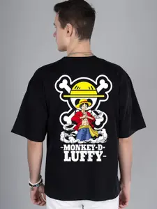 PRONK Graphic Printed Oversized Cotton T-shirt