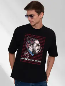 PRONK Graphic Printed Oversized Cotton T-shirt