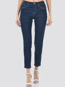 Numero Uno Women Super Skinny Fit High-Rise Clean Look Cropped Jeans