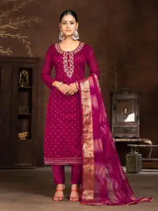 MANVAA Printed Unstitched Dress Material