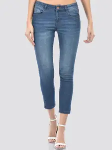 Numero Uno Women Skinny Fit Clean Look Cropped Jeans