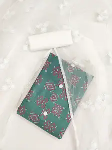 MANVAA Bandhani Printed Unstitched Dress Material