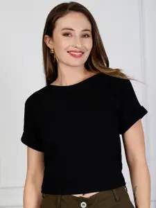 NEUDIS Round Neck Short SleevesTop