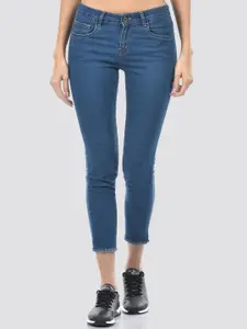 Numero Uno Women Skinny Fit Clean Look Cropped Jeans