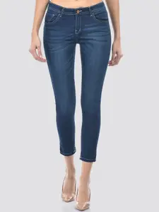 Numero Uno Women Skinny Fit Light Fade Stretchable Cotton Jeans