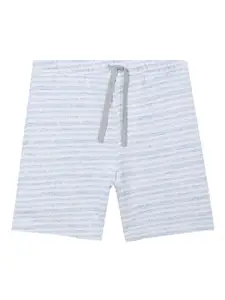 Anthrilo Boys Striped Regular Fit Lightweight Cotton Shorts