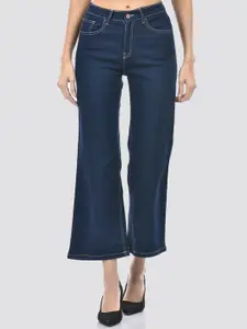 Numero Uno Women Wide Leg High-Rise Stretchable Jeans