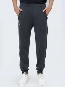 DIDA Men Striped Fleece Comfort Fit Dry-Fit Training Trackpants