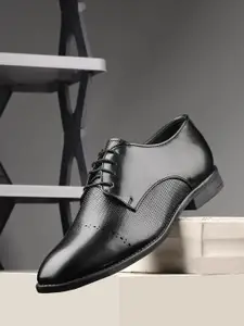 Killer Men Textured Round Toe Formal Derbys