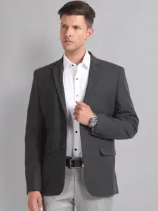 AD By Arvind Single-Breasted Heathered Blazer