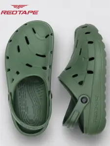 Red Tape Men Self Design Clogs